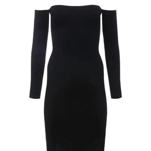 L’Agence Dress Felicia Off-Shoulder Knit - Picture 2 of 4